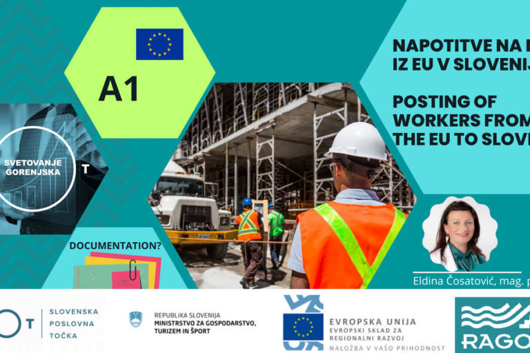 Posting of workers from the EU to Slovenia