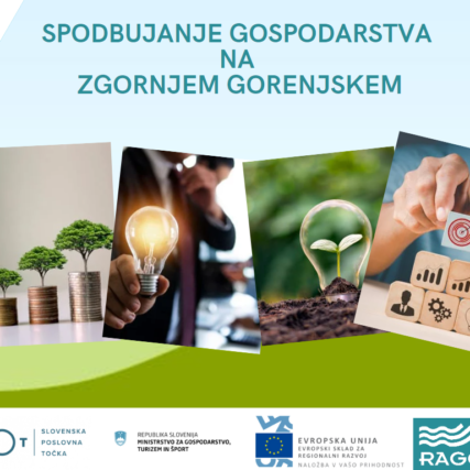 spodbujanje gospodarstva na Zgornjem Gorenjskem