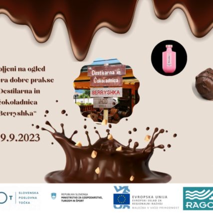 Ogled dobre prakse destilarna in čokoladnica Berryshka