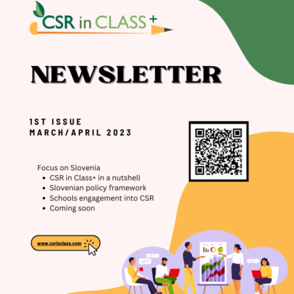 NEWSLETTER with QR code