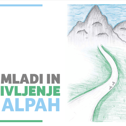 Naslovnica Mladi in življenje v Alpah