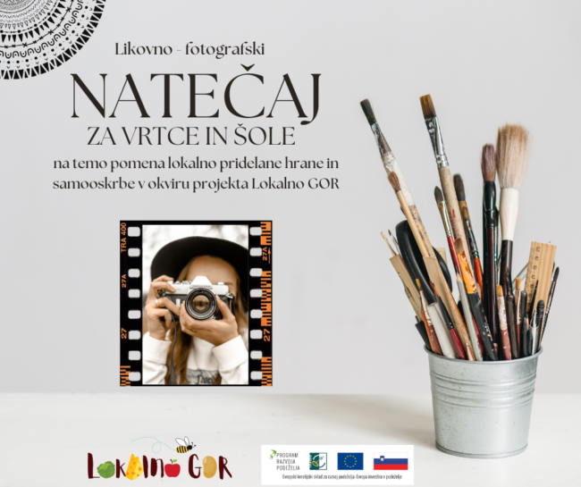 Vabilo NATEČAJ Lokalno gor splet Vabilo NATEČAJ Lokalno gor splet