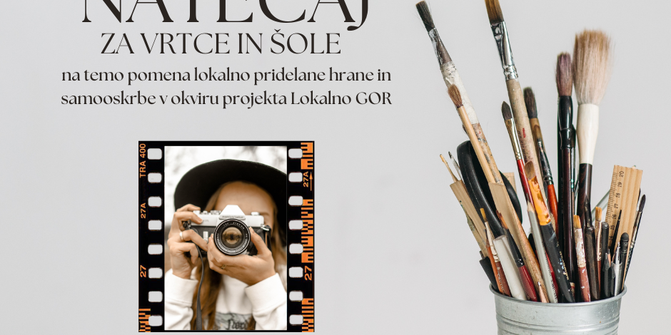 Vabilo NATEČAJ Lokalno gor splet