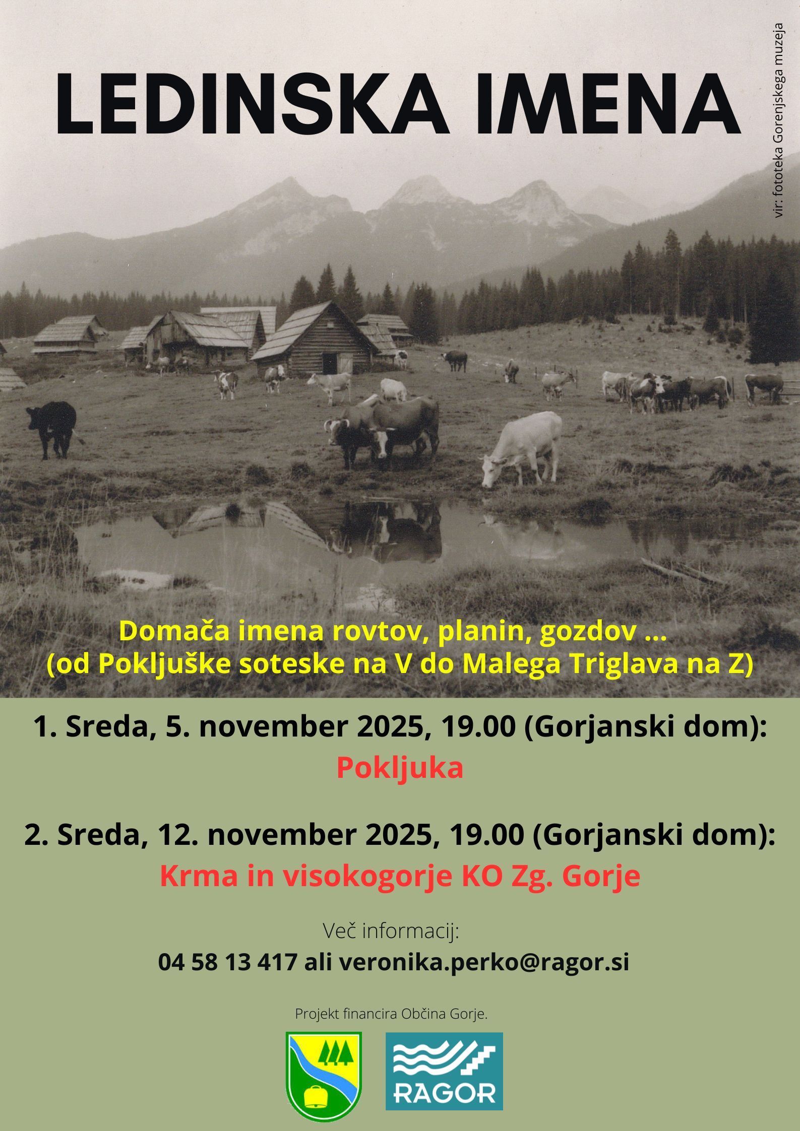 plakat Srečanji LI Gorje