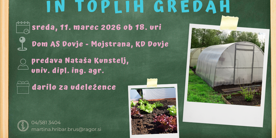 Rastlinjaki in tople grede Kr. Gora