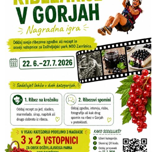 Ribezarije v Gorjah (21 x 26 cm)