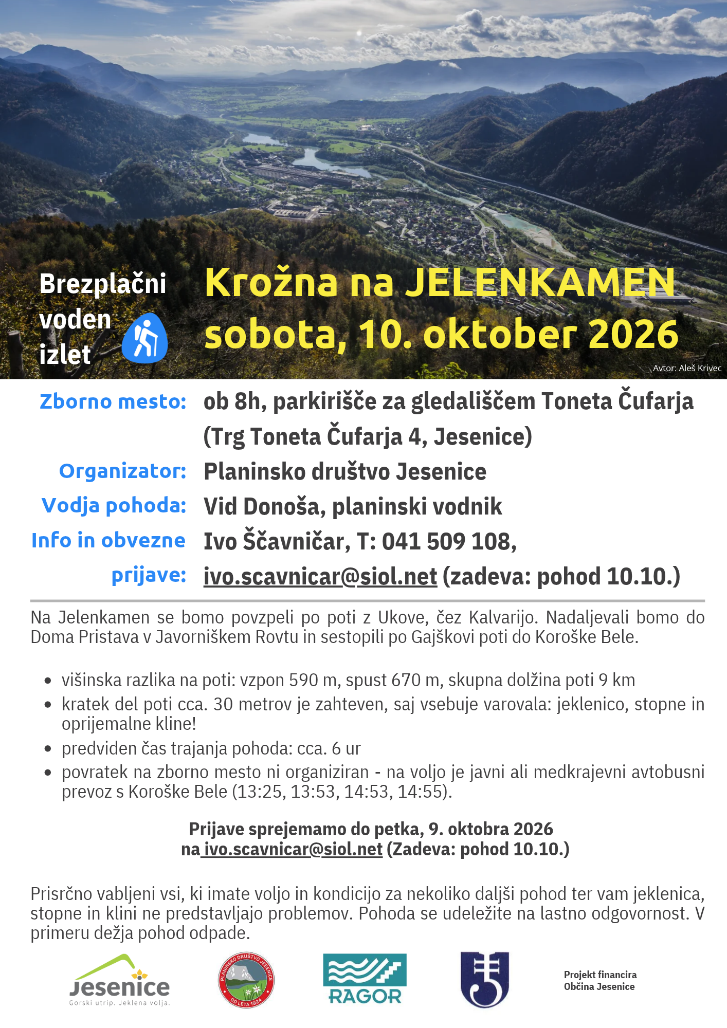 Krožna na Jelenkamen ..