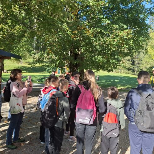 Naravoslovni dan v družbi škratulje Brine, projekt Doživi Jesenice, RAGOR