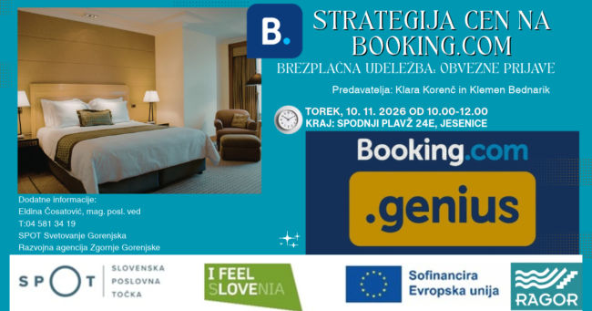 STRATEGIJA CEN NA BOOKING.COM