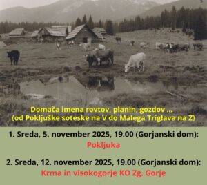 plakat Srečanji LI Gorje